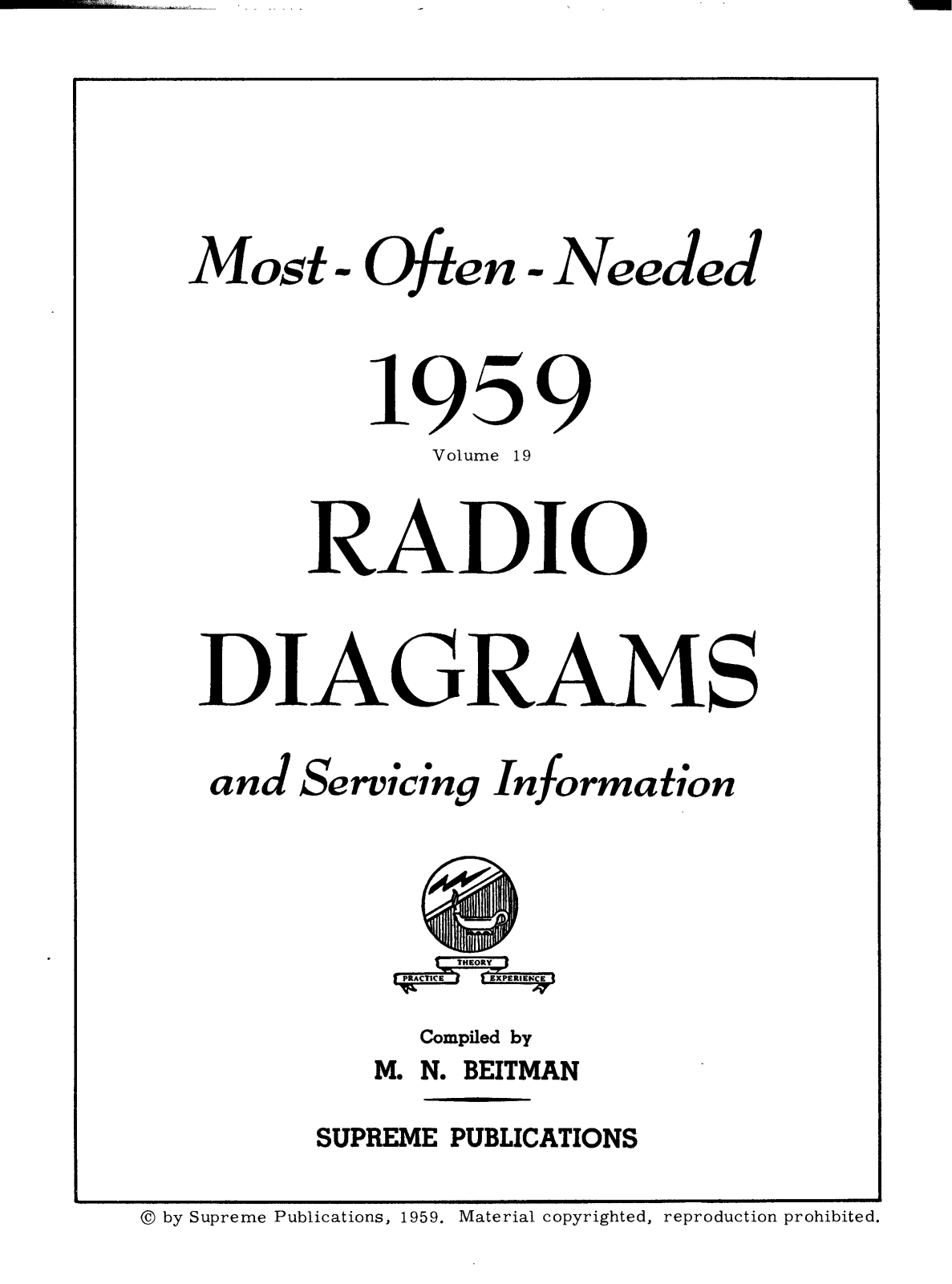 Beitman 1959 schematic - ManualMachine.com