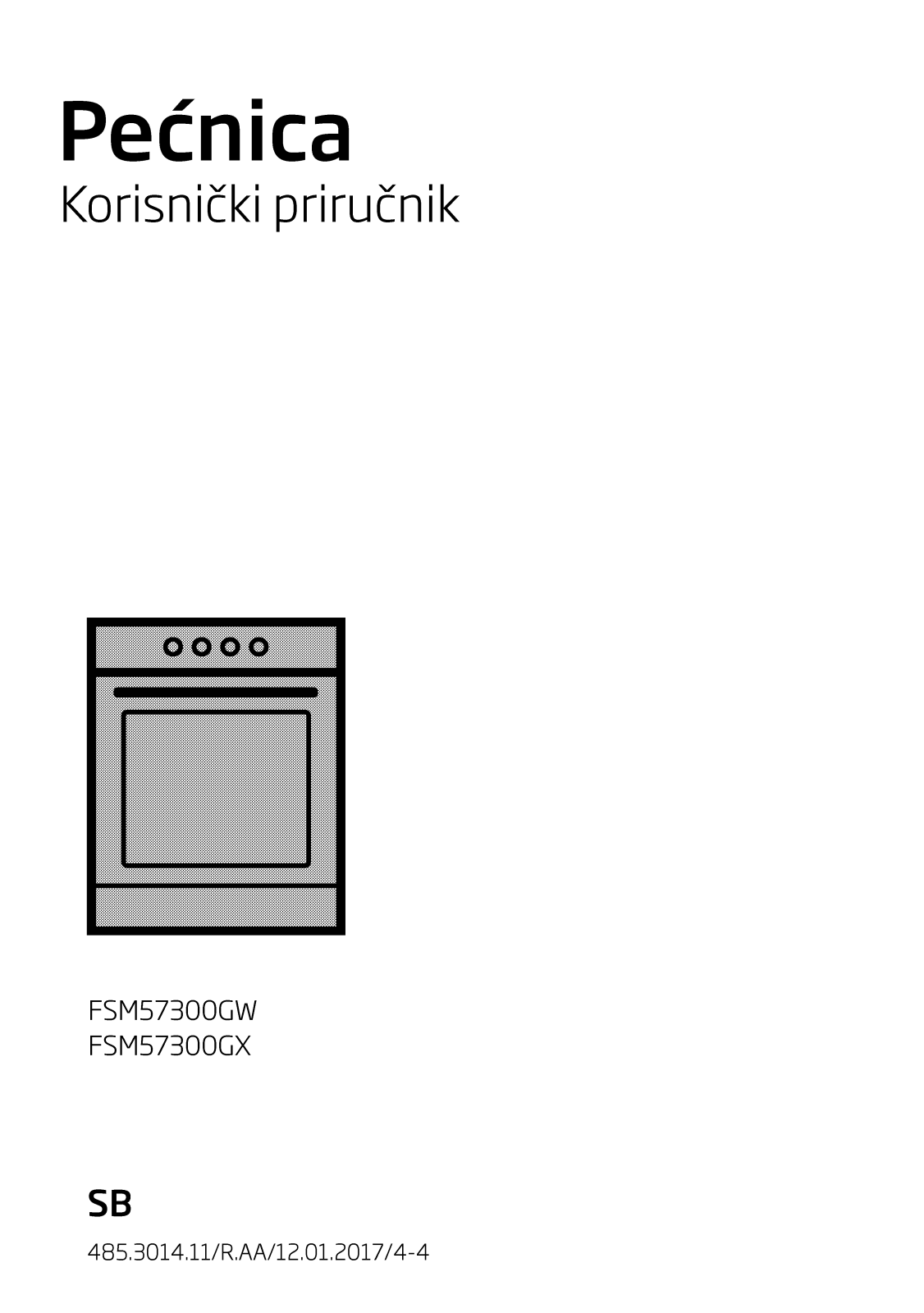 Beko FSM57300GW, FSM57300GX User manual