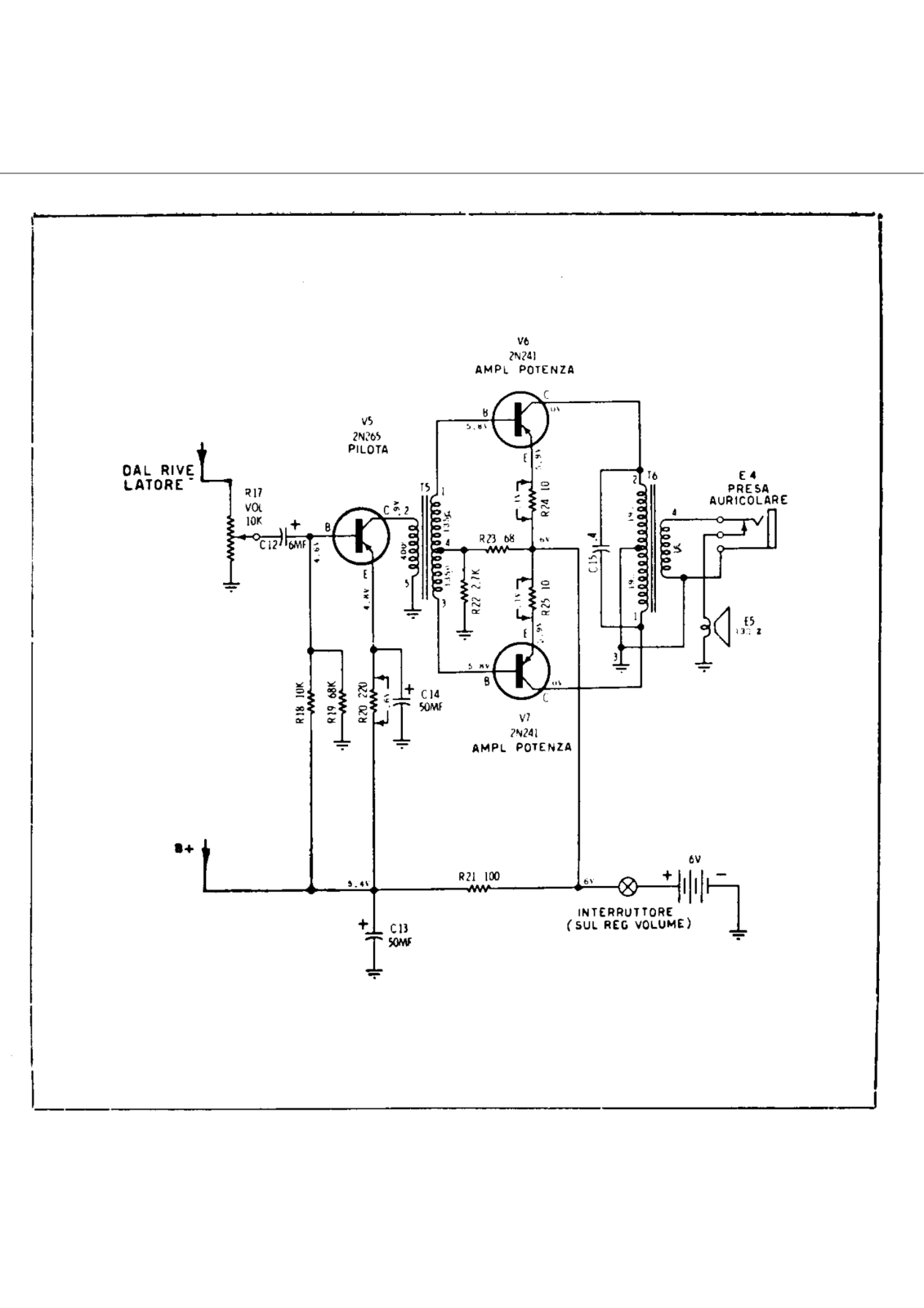 Motorola 7x28 schematic