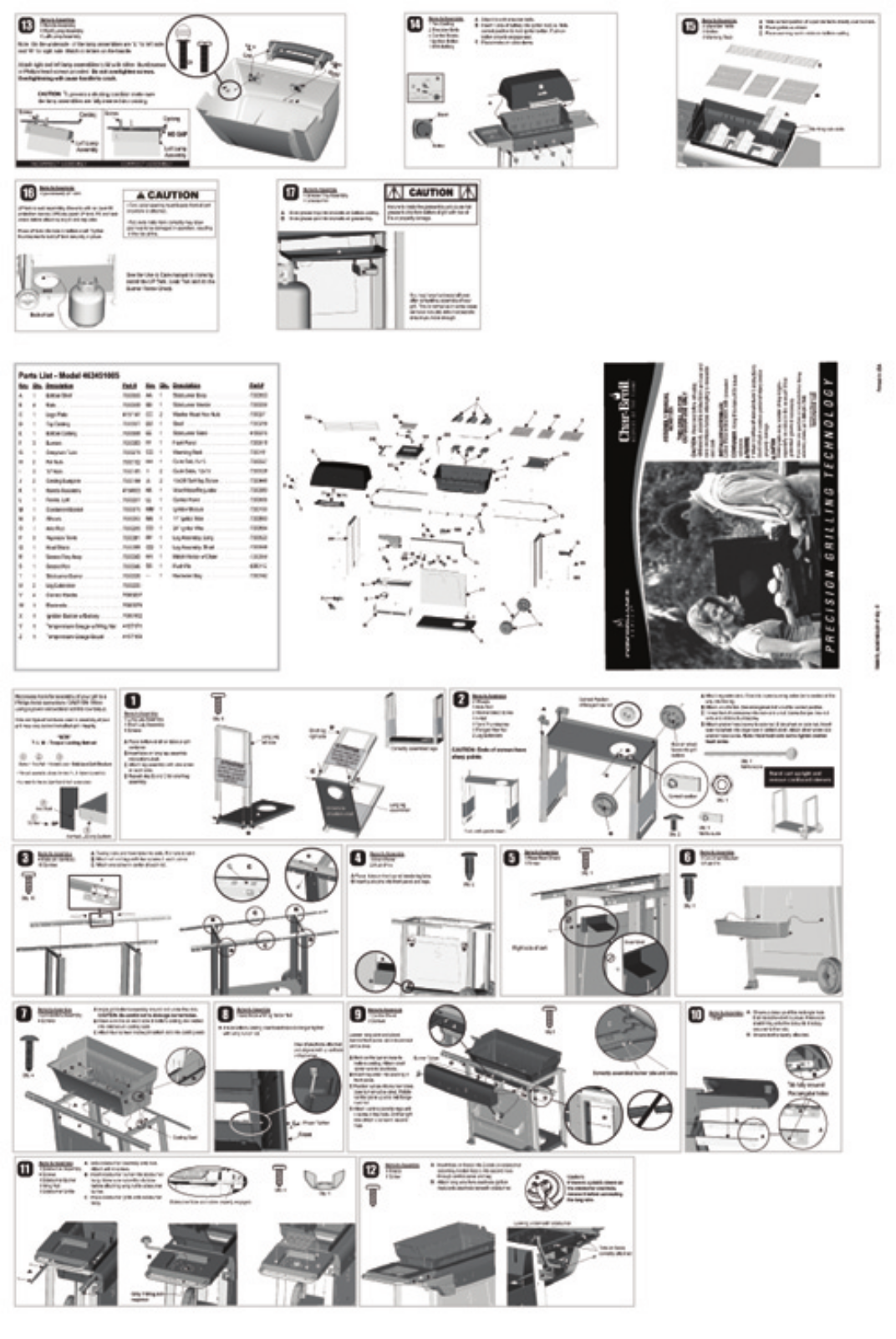 Charbroil 463451005 Owner's Manual