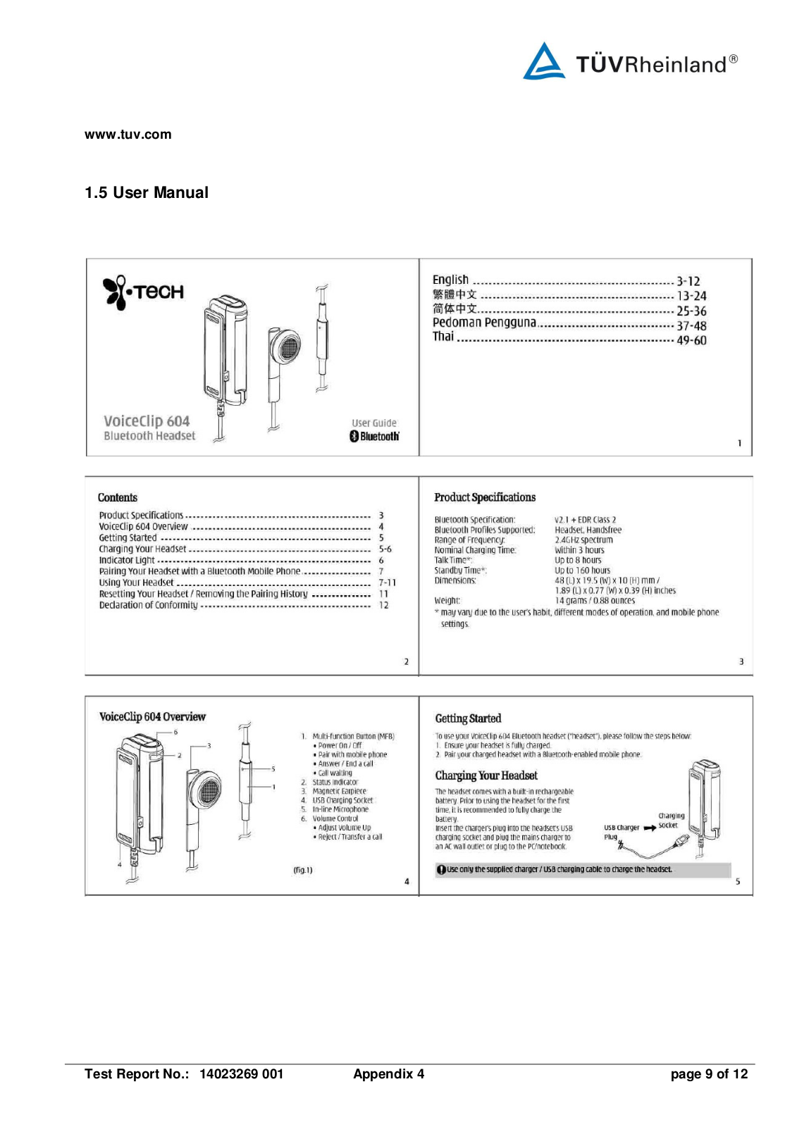 i Tech Dynamic C51 B604 XX User Manual