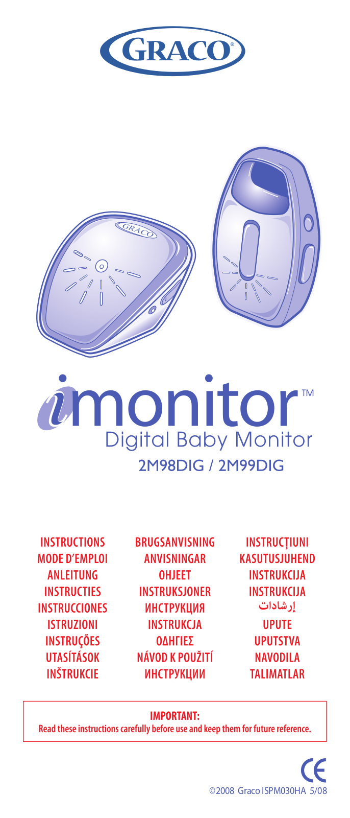 GRACO I MONITOR User Manual