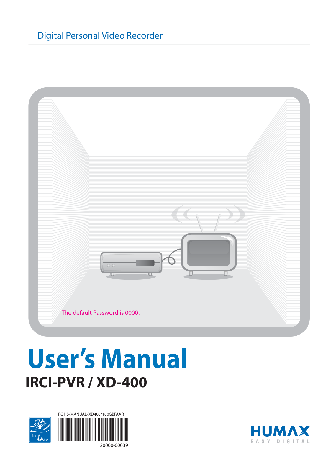 HUMAX XD-400 Owner's Manual