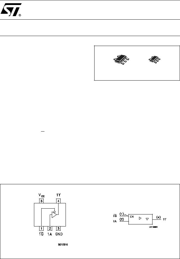 ST 74V1G125 User Manual