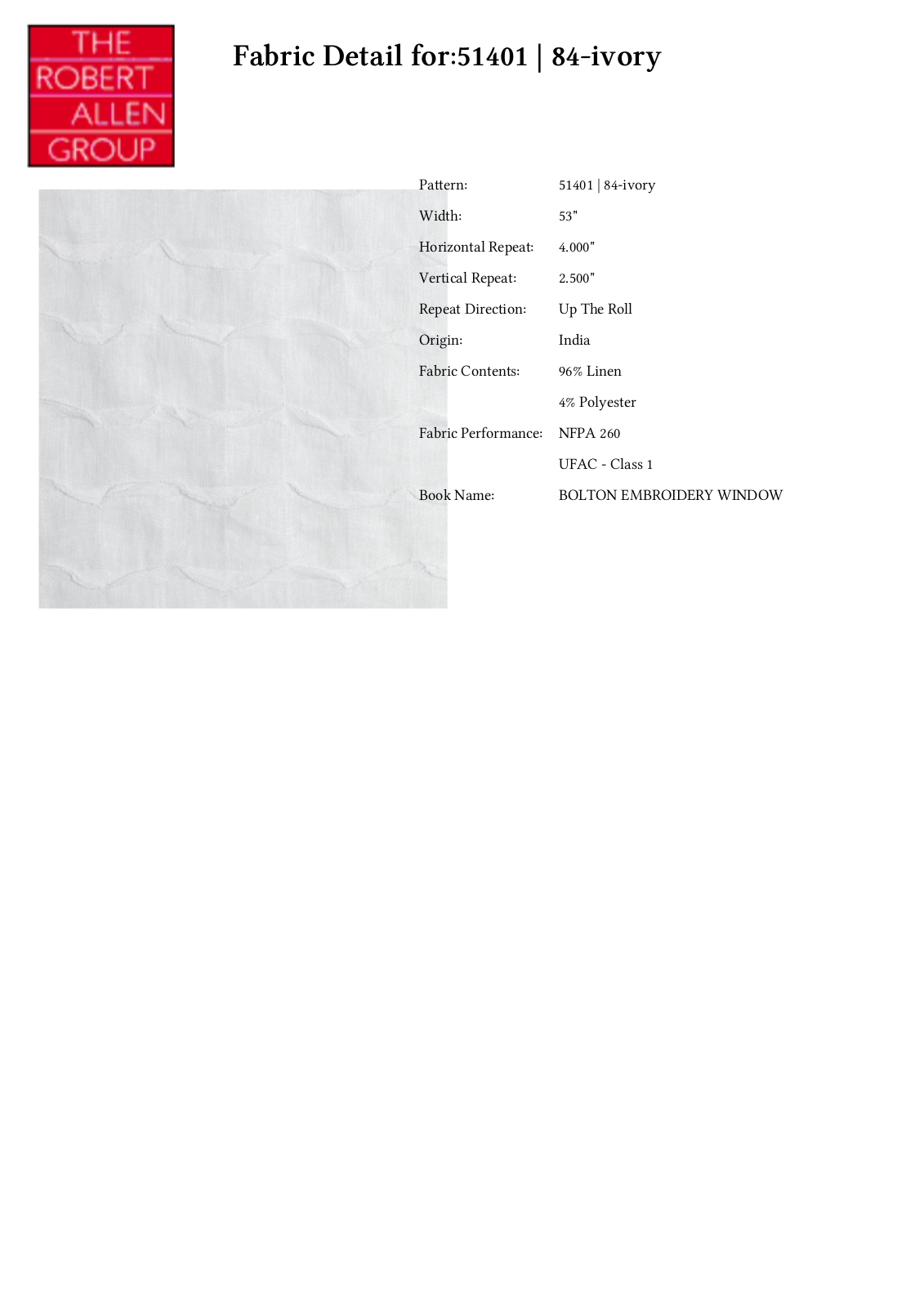 Duralee CRAL3967 Specifications - ManualMachine.com