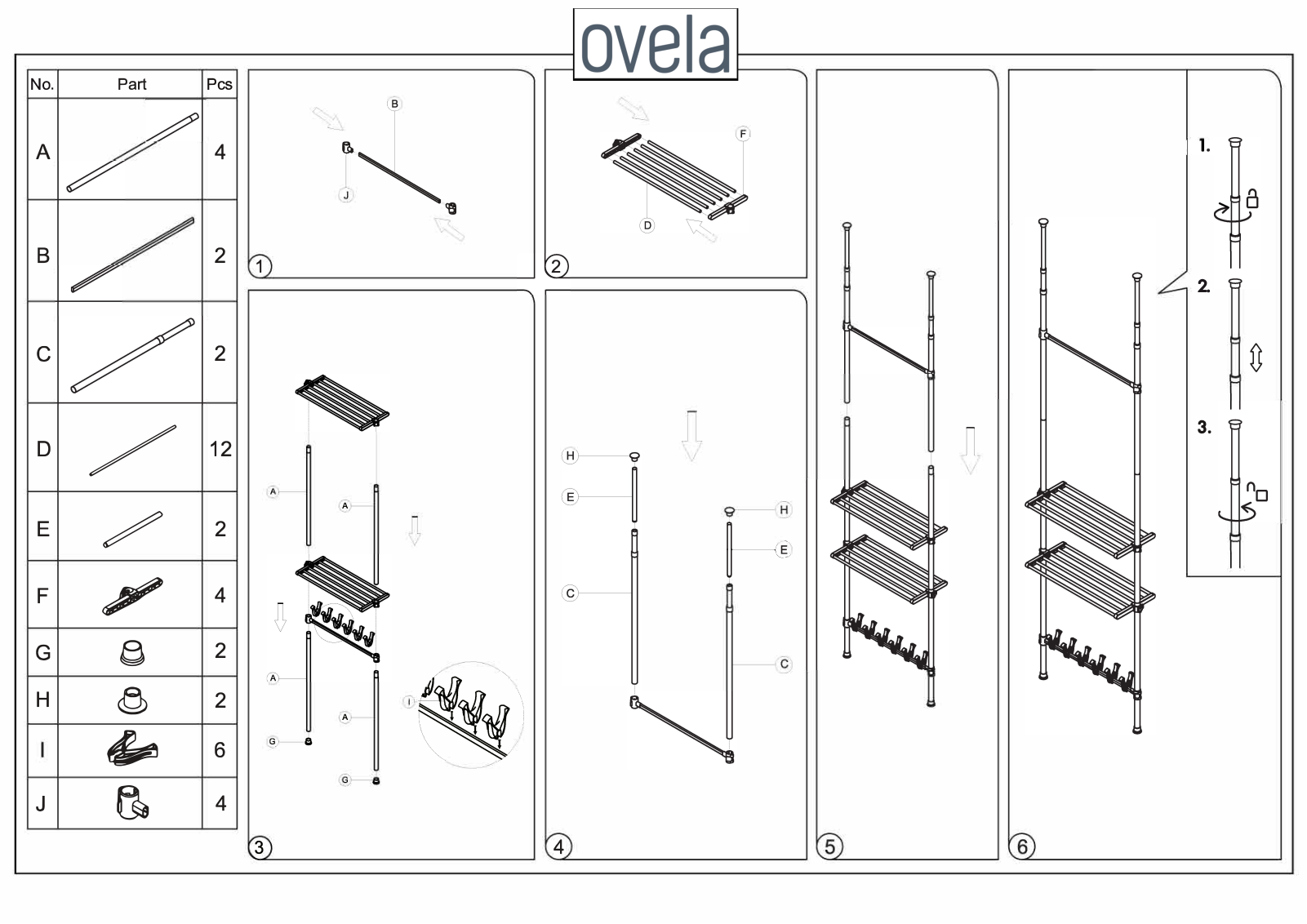 Ovela OVTLSCCLSHA User guide - ManualMachine.com