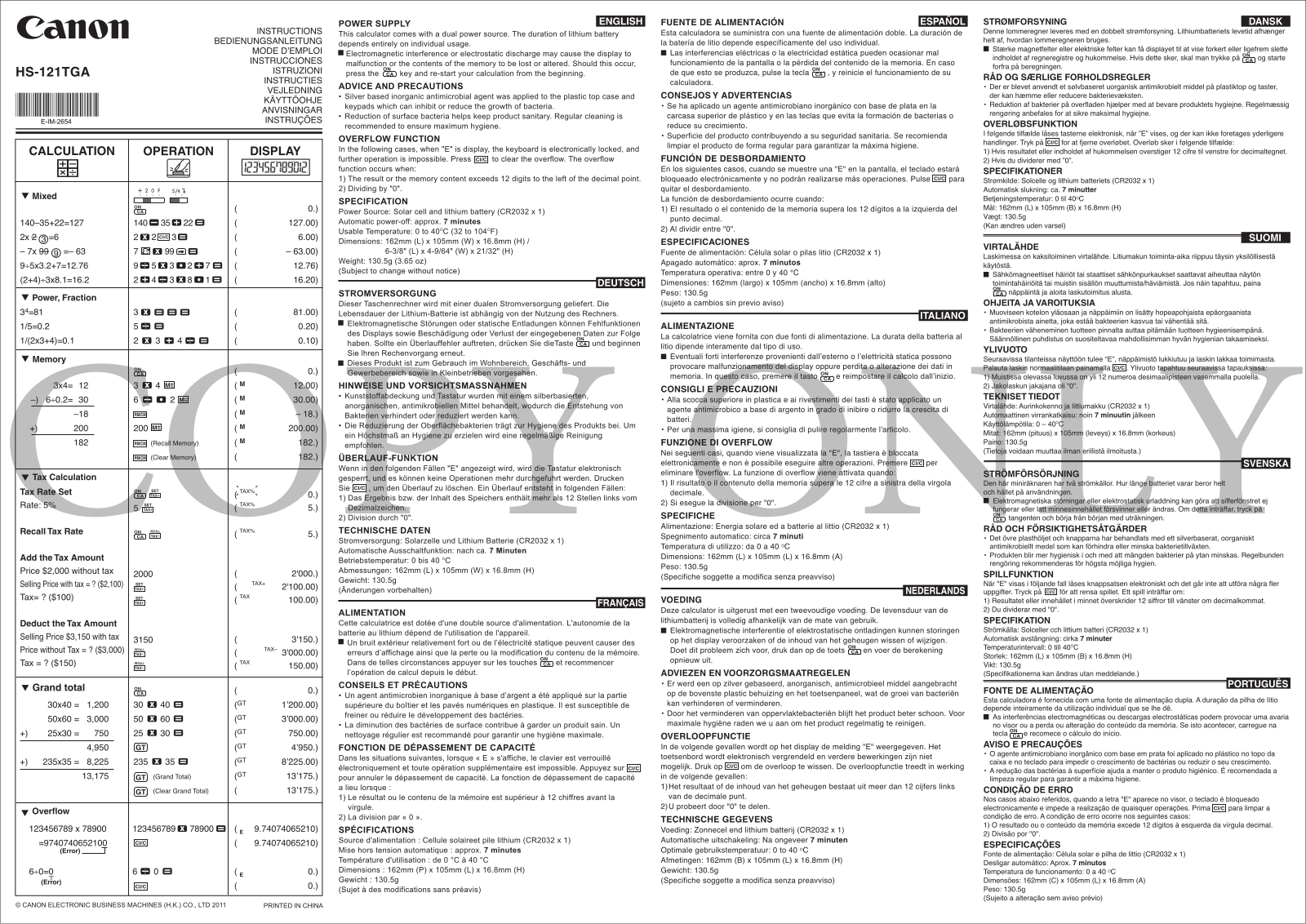 Canon 4065B002 User Manual