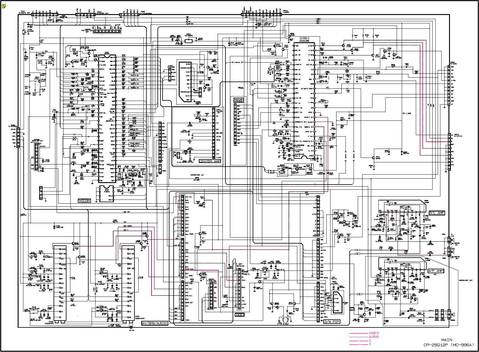 lg CP 29Q12P Diagram