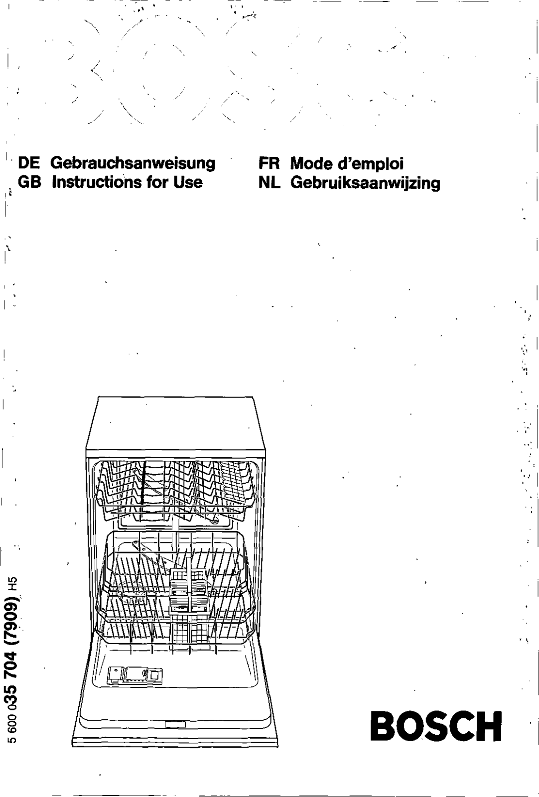 BOSCH SGS 5332 User Manual