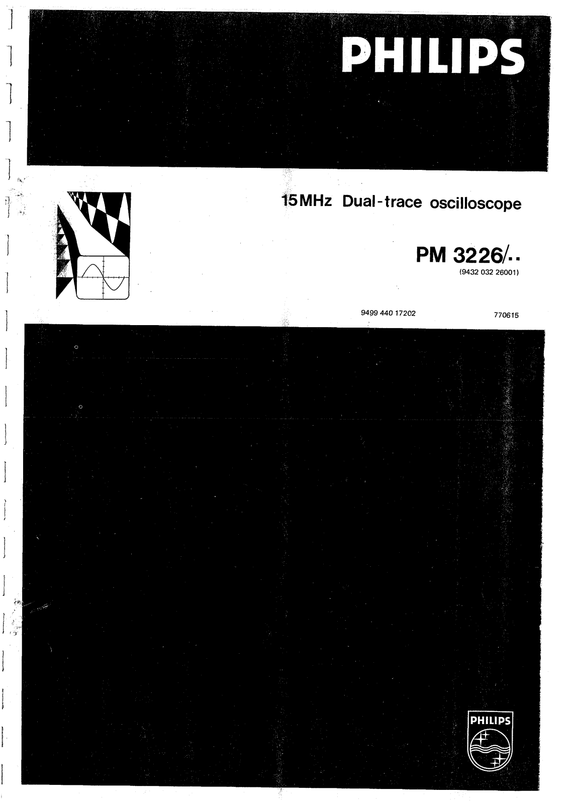 Philips PM-3226 Service Manual