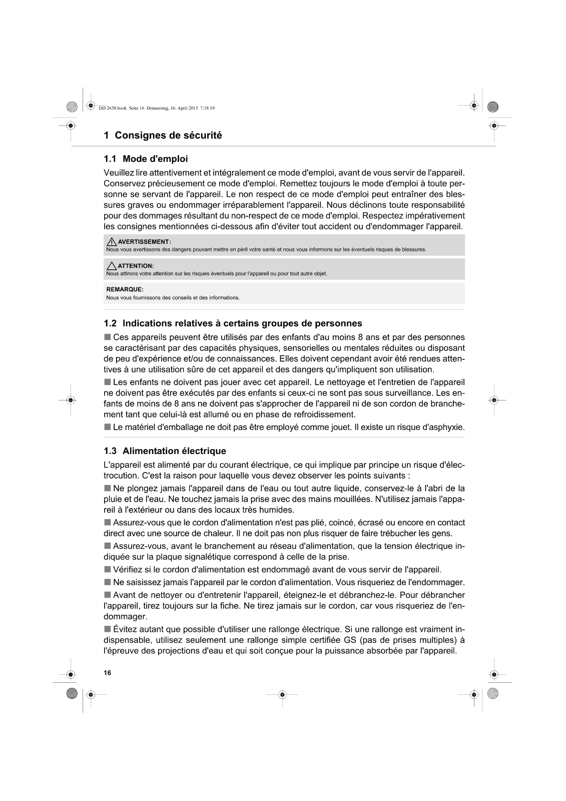 Dirt devil DD2630 User Manual