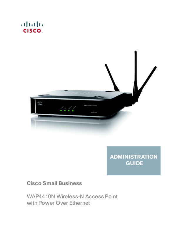 Cisco WAP4410N User Manual