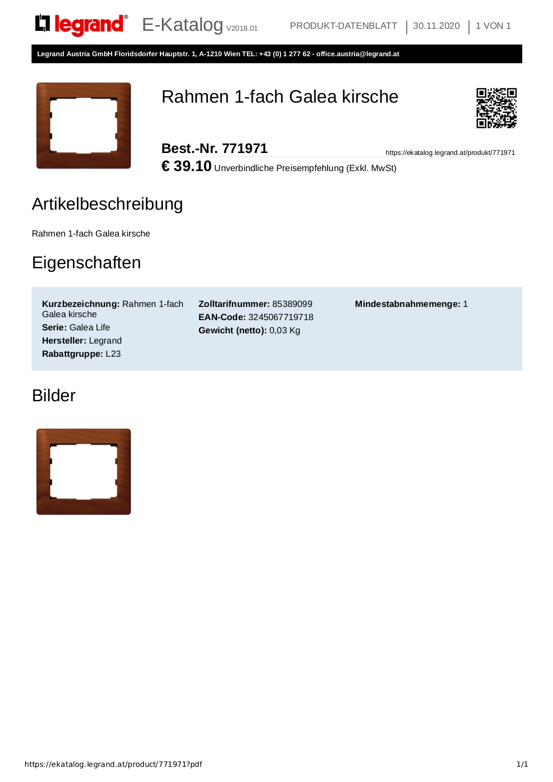 Legrand 771971 User Manual