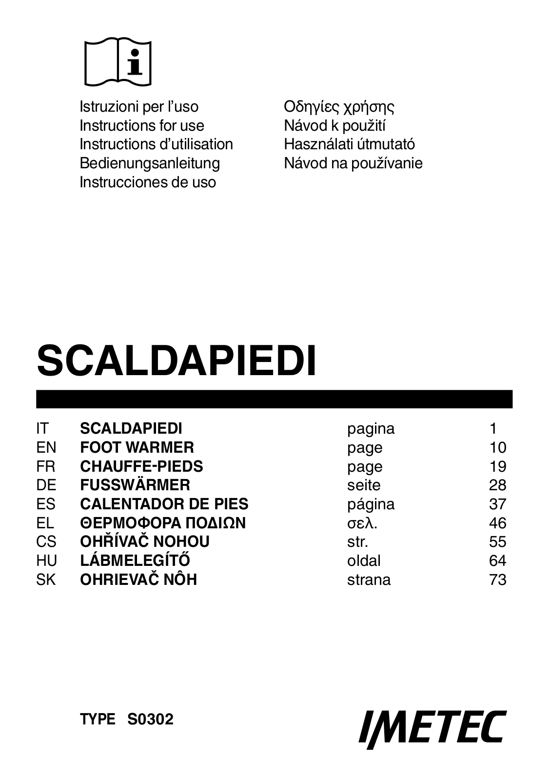 Imetec S0302 User guide - ManualMachine.com