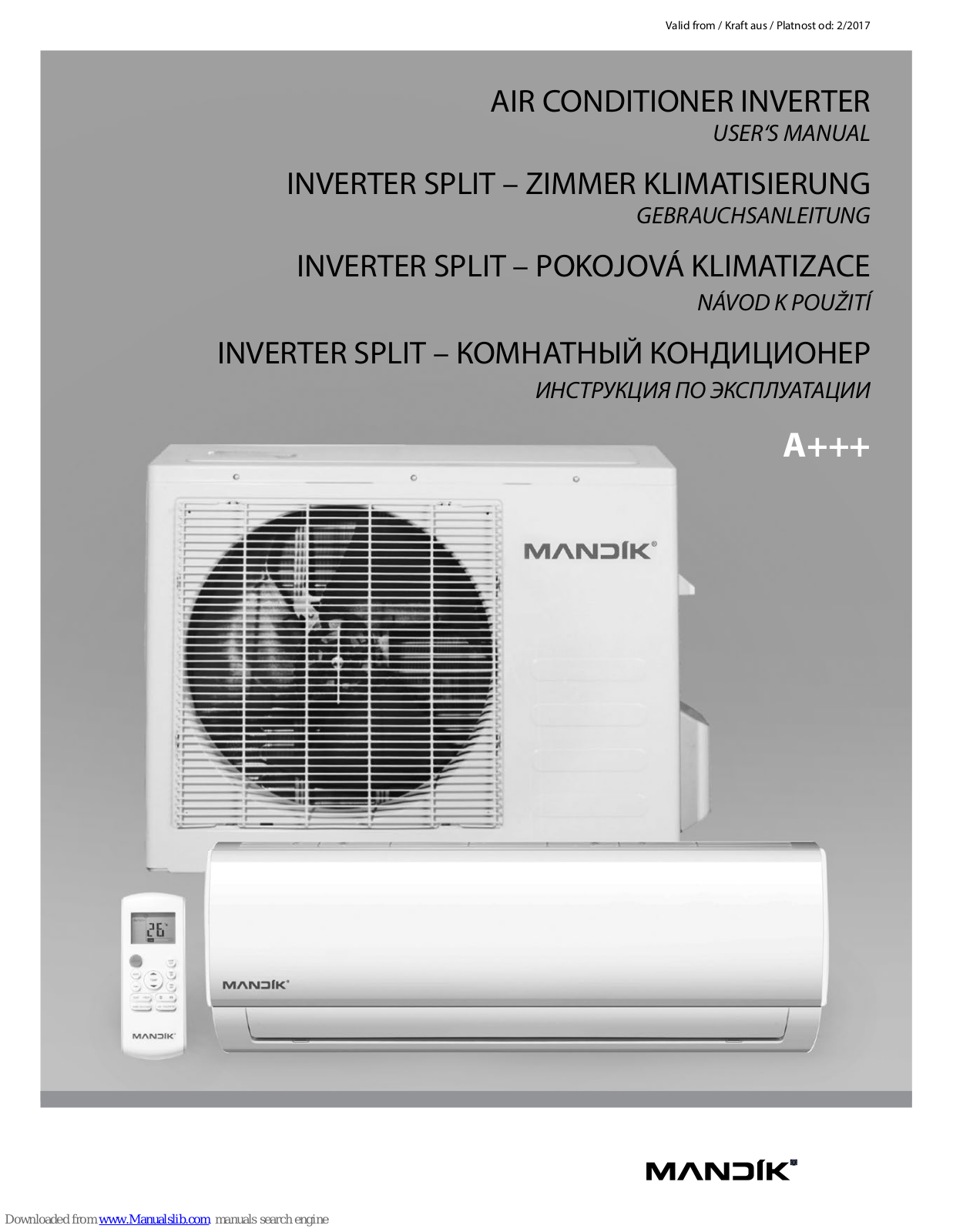 Mandik KFR-09GW/BP, KFR-12GW/BP User Manual