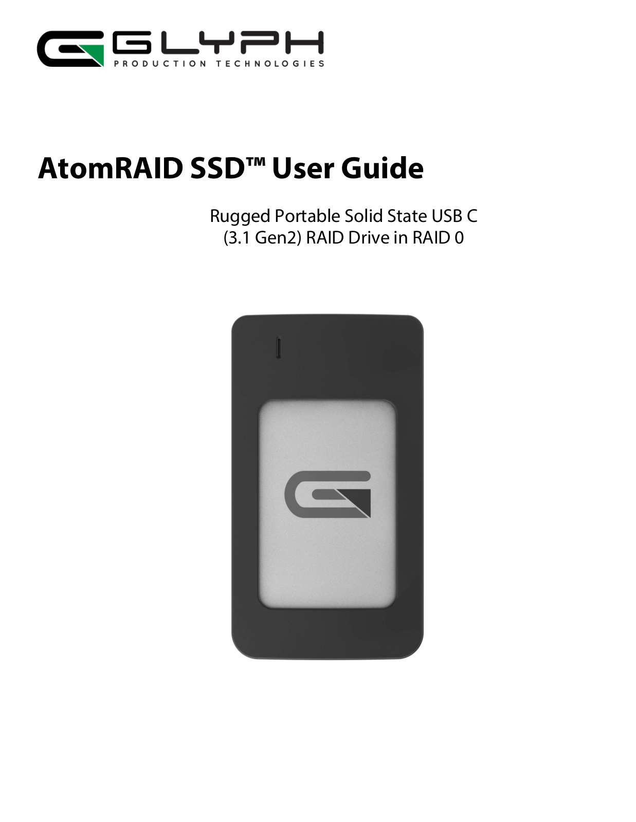 Glyph AtomRAlD SSD Users Guide - ManualMachine.com