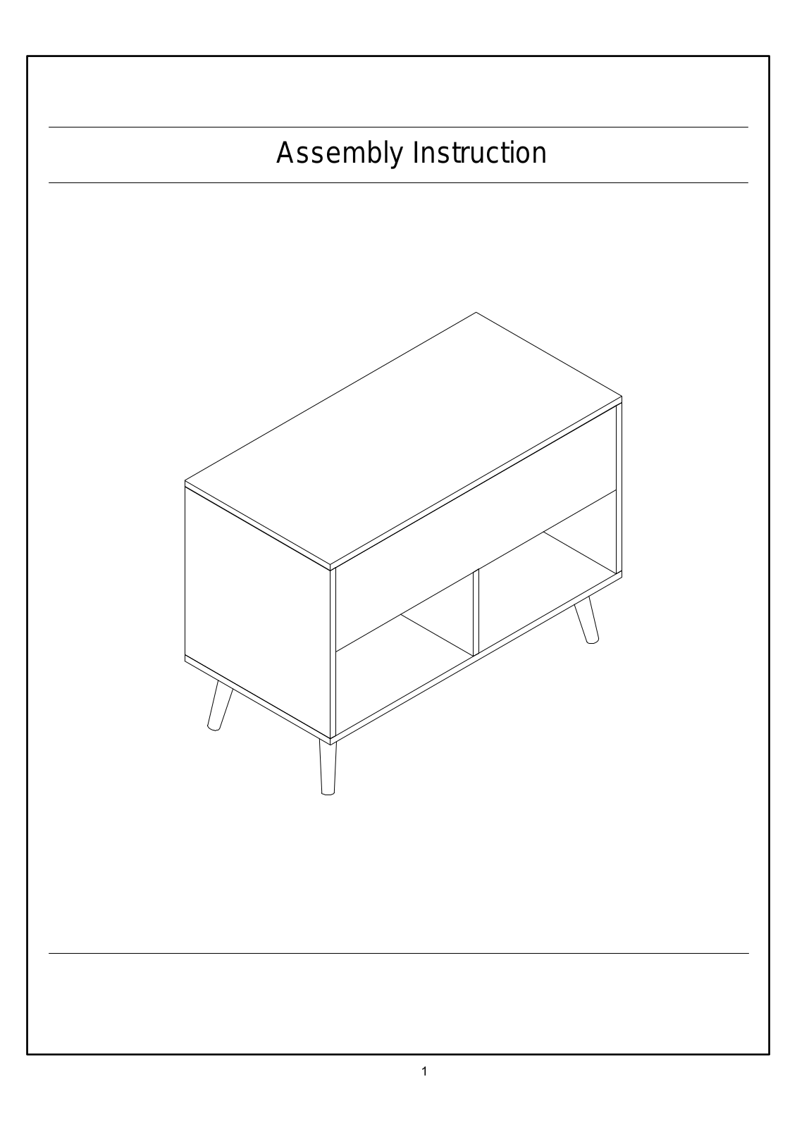 Zipcode Design W006612189 Installation & Assembly - ManualMachine.com