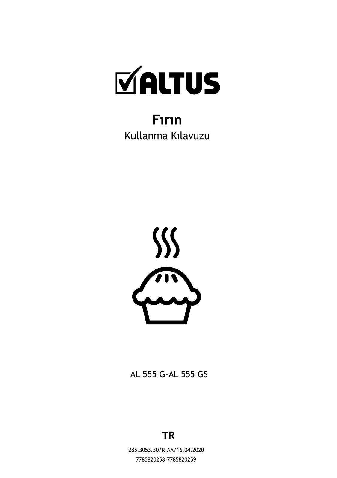 Altus AL555GS User manual