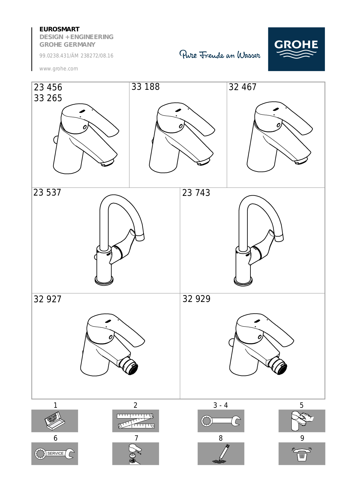 GROHE 23537 User Manual