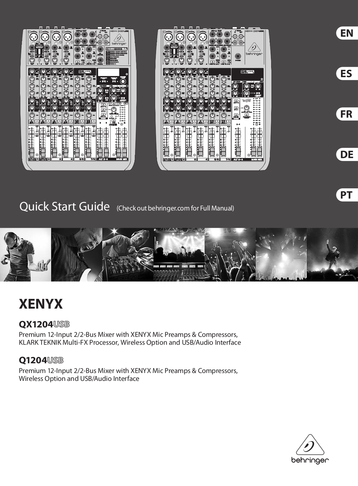 Behringer QX1204USB User Manual