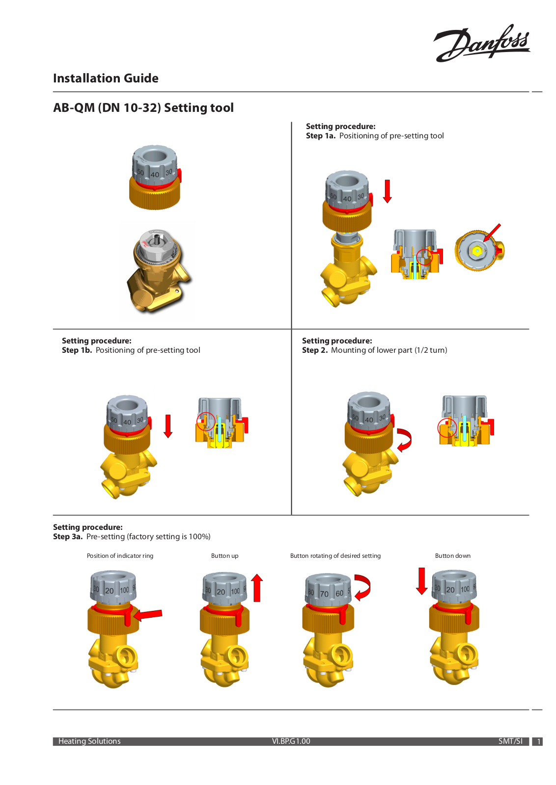 Danfoss AB-QM Installation guide