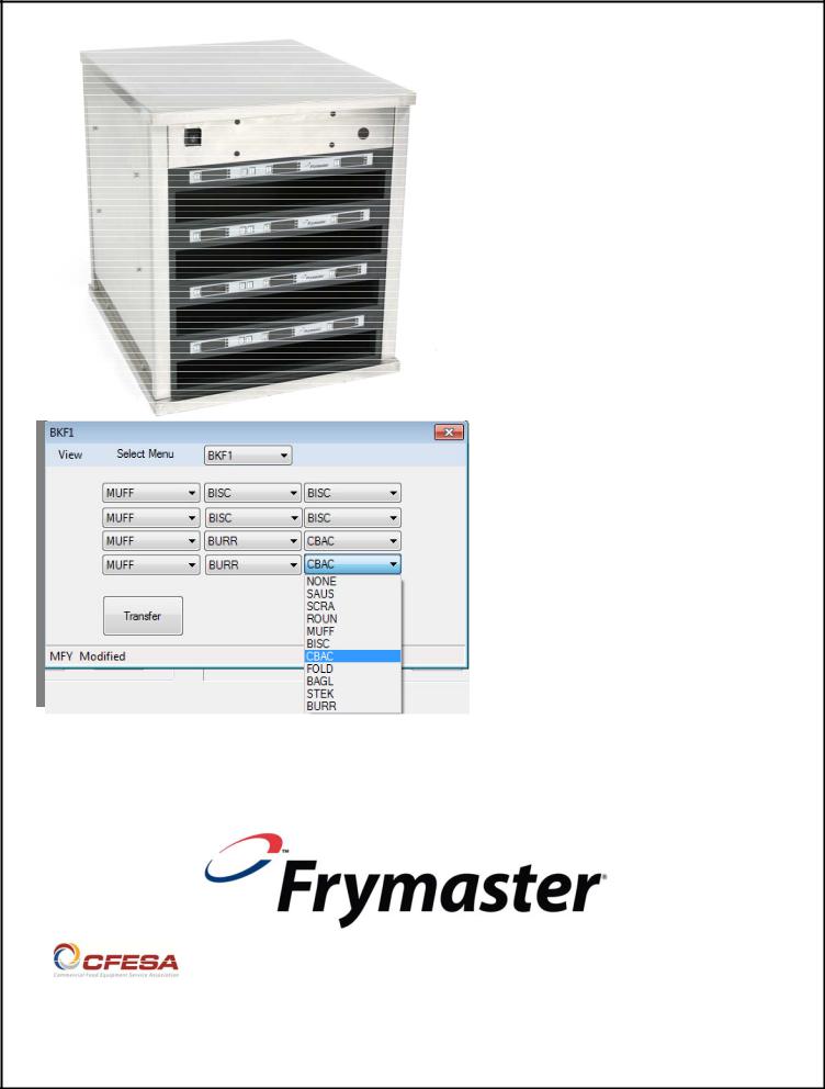Frymaster UHC-P Service Manual