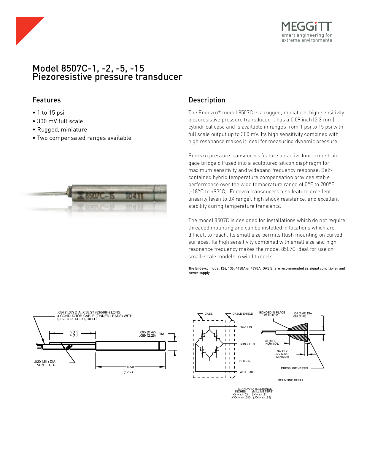 Atec Endevco-8507C User Manual