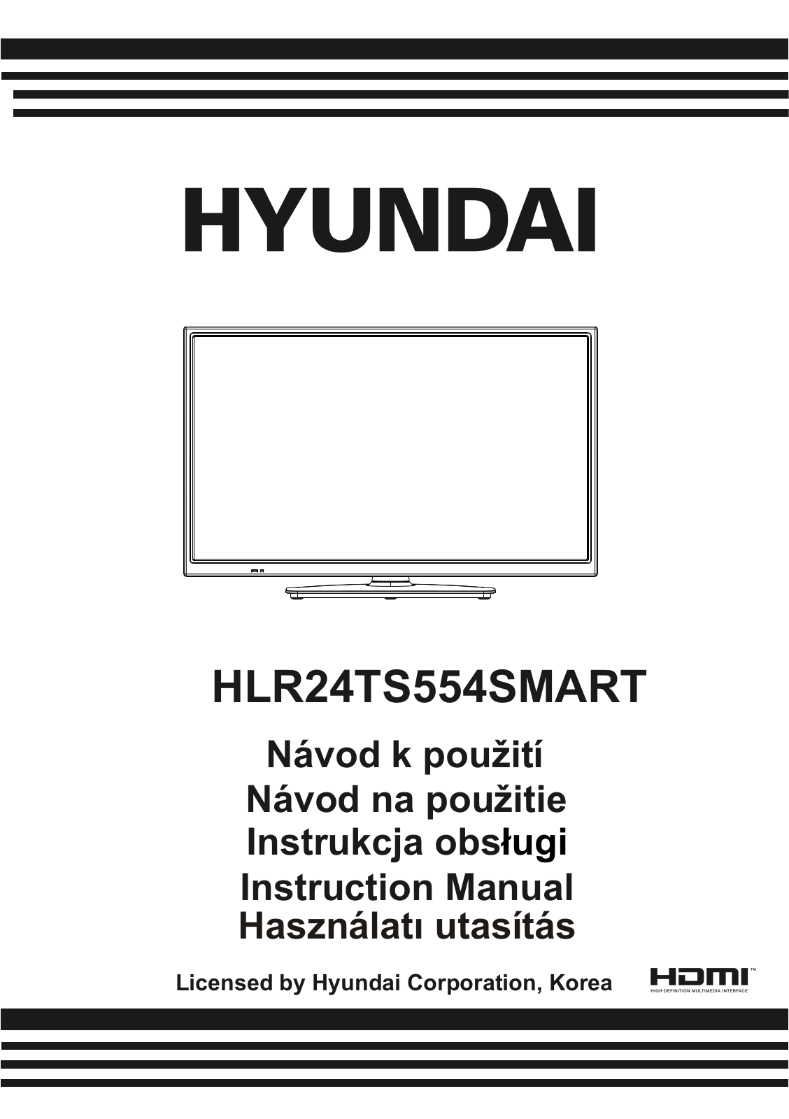 Hyundai HLR 24TS554 SMART User Manual