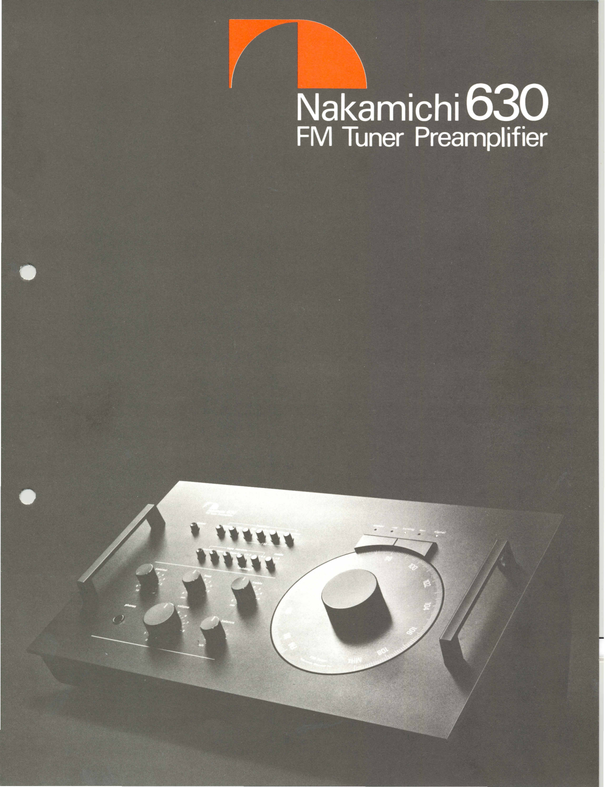 Nakamichi 630 Brochure