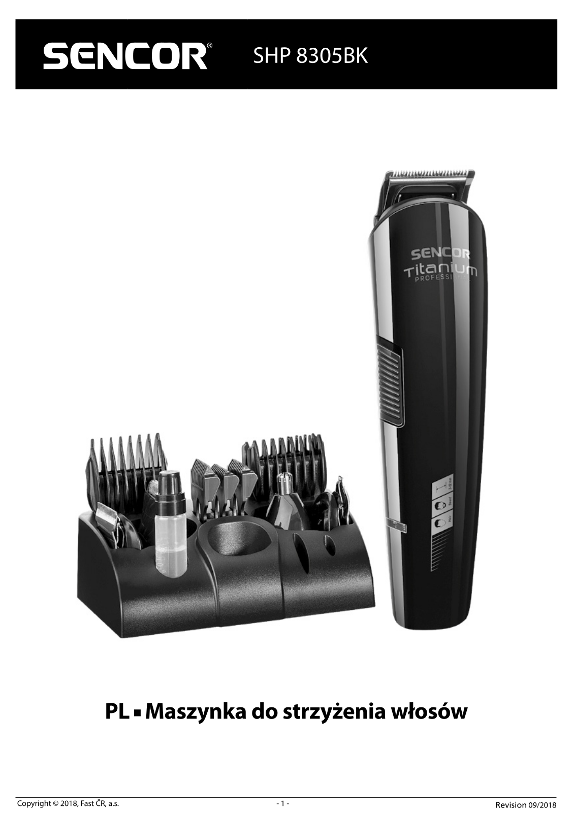 SENCOR SHP 8305BK User guide - ManualMachine.com