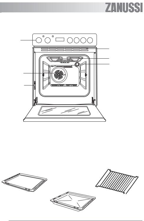 Zanussi ZOU581X User Manual