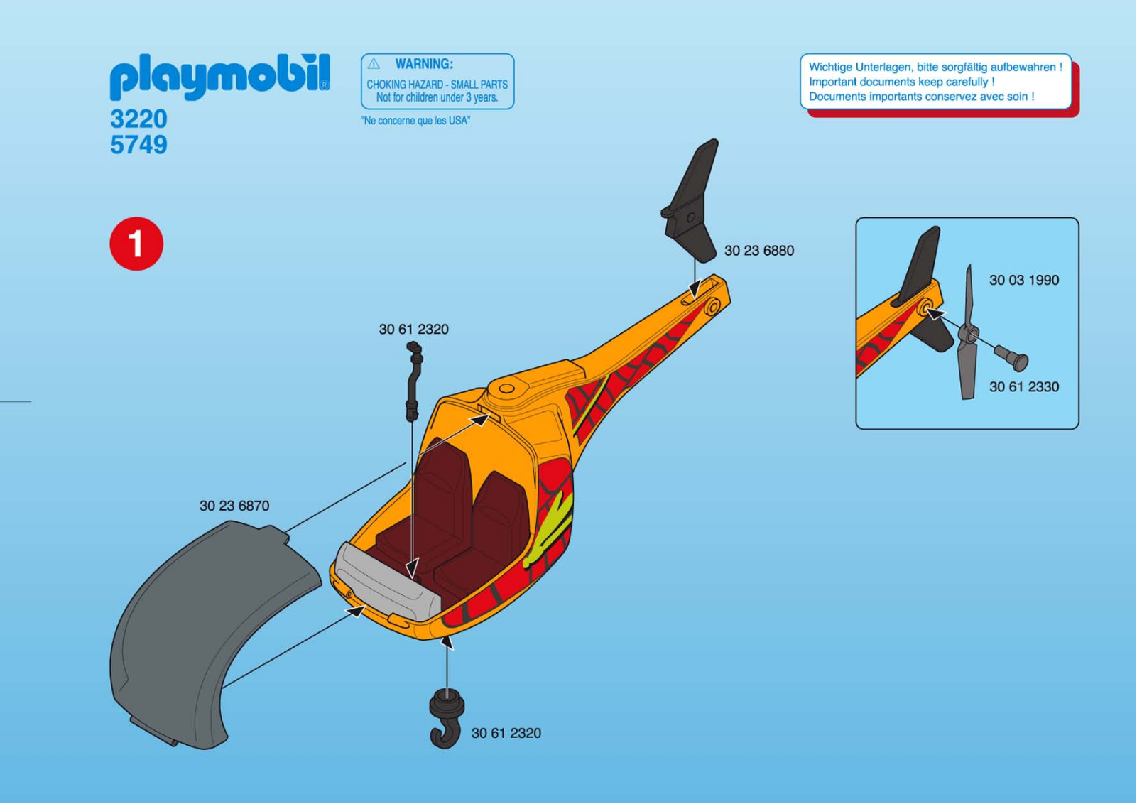 Playmobil 5749 Instructions