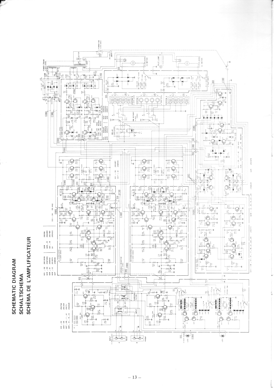 Fisher BA-4500 Schematic