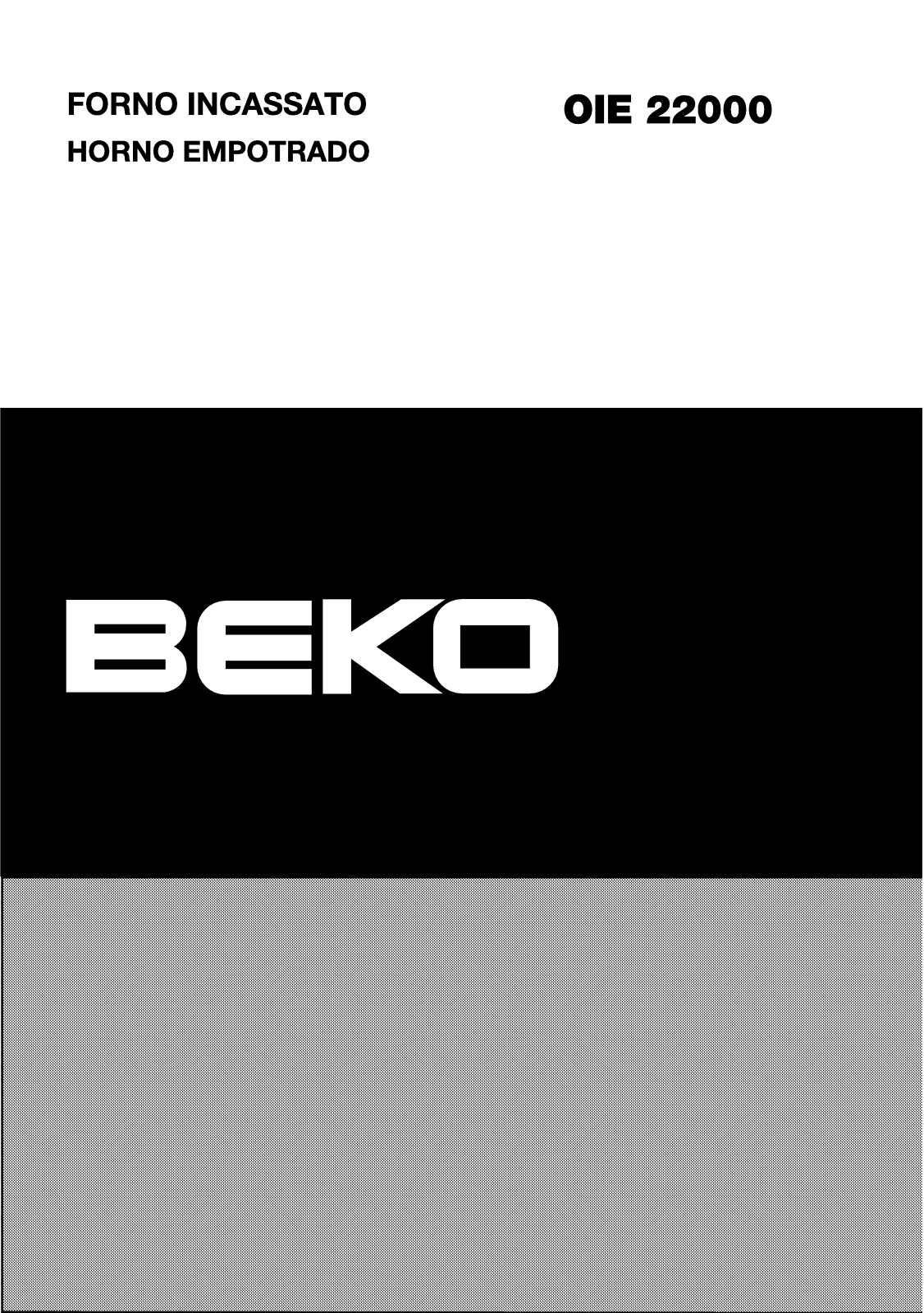 Beko OIE22000 User manual