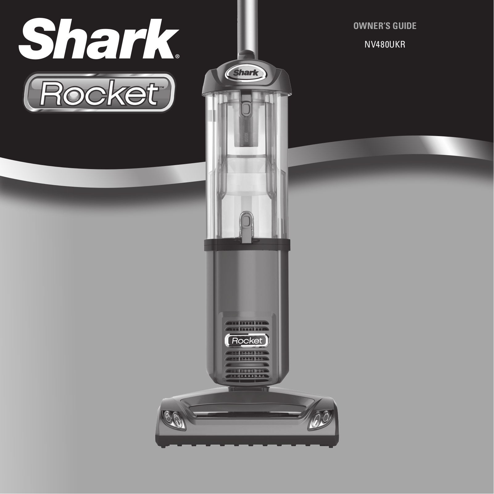 Shark NV480UKR Owner's Manual