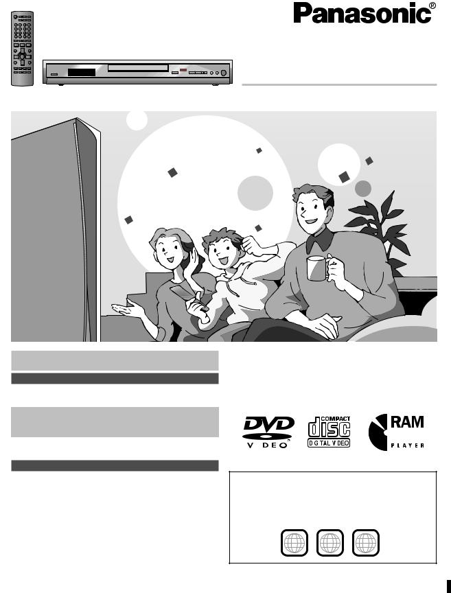 Panasonic DVD-S27 User Manual