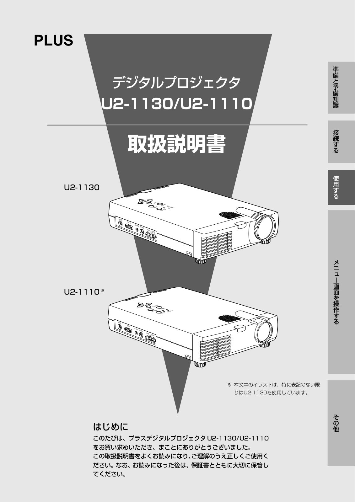 PLUS U2-1130, U2-1110 Operating Instructions