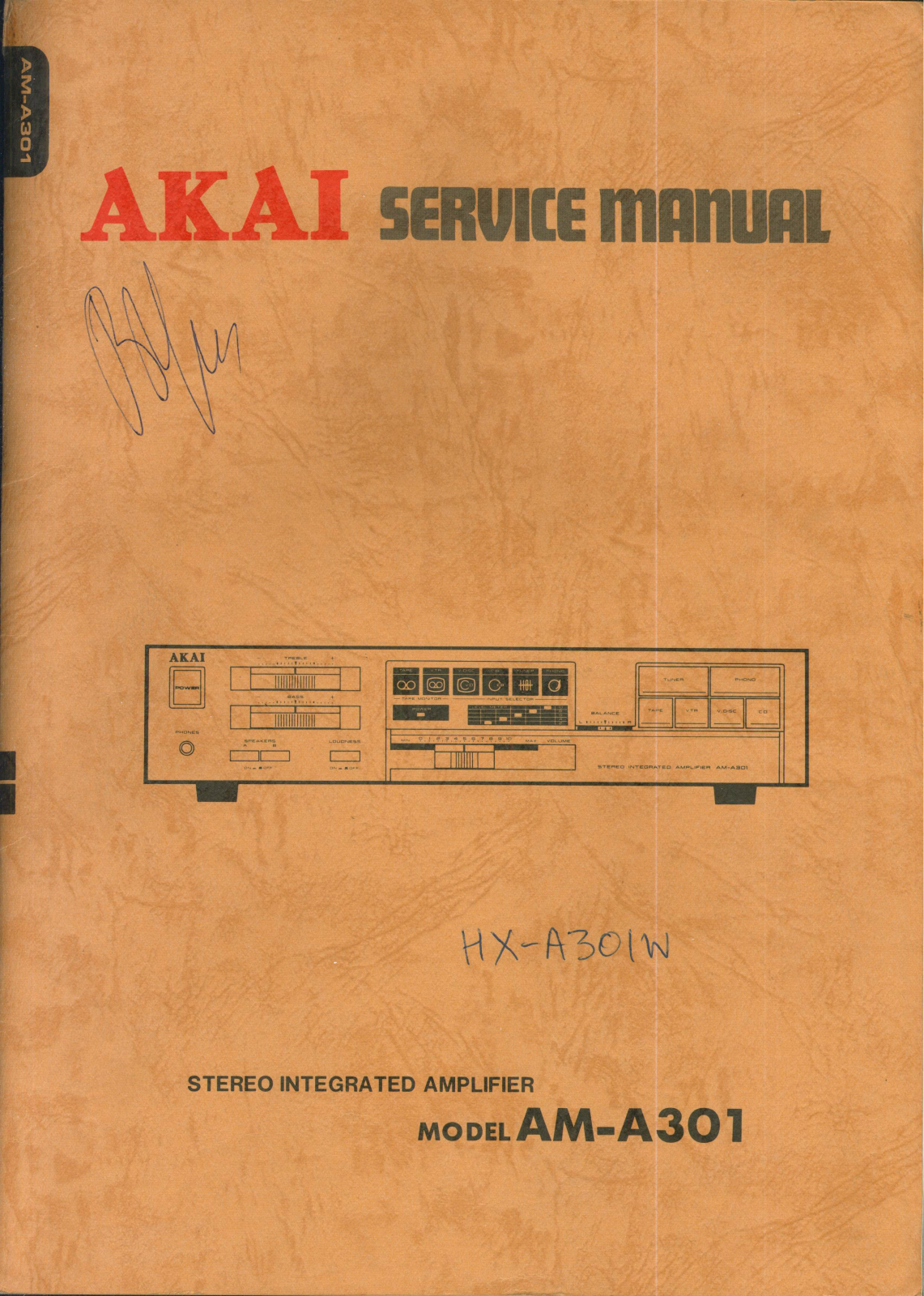 Akai AMA-301 Service manual