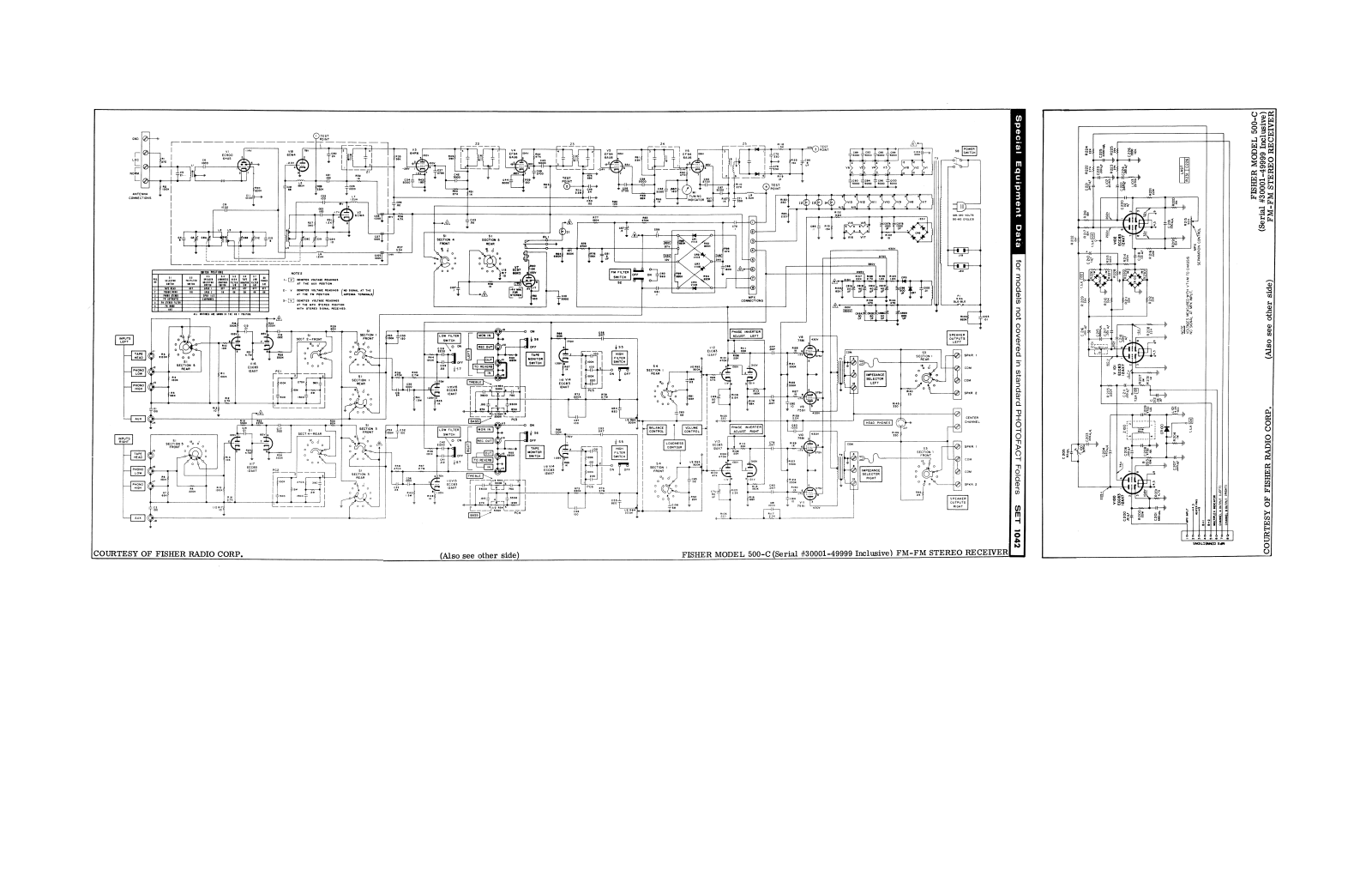 Fisher 500-C Schematic