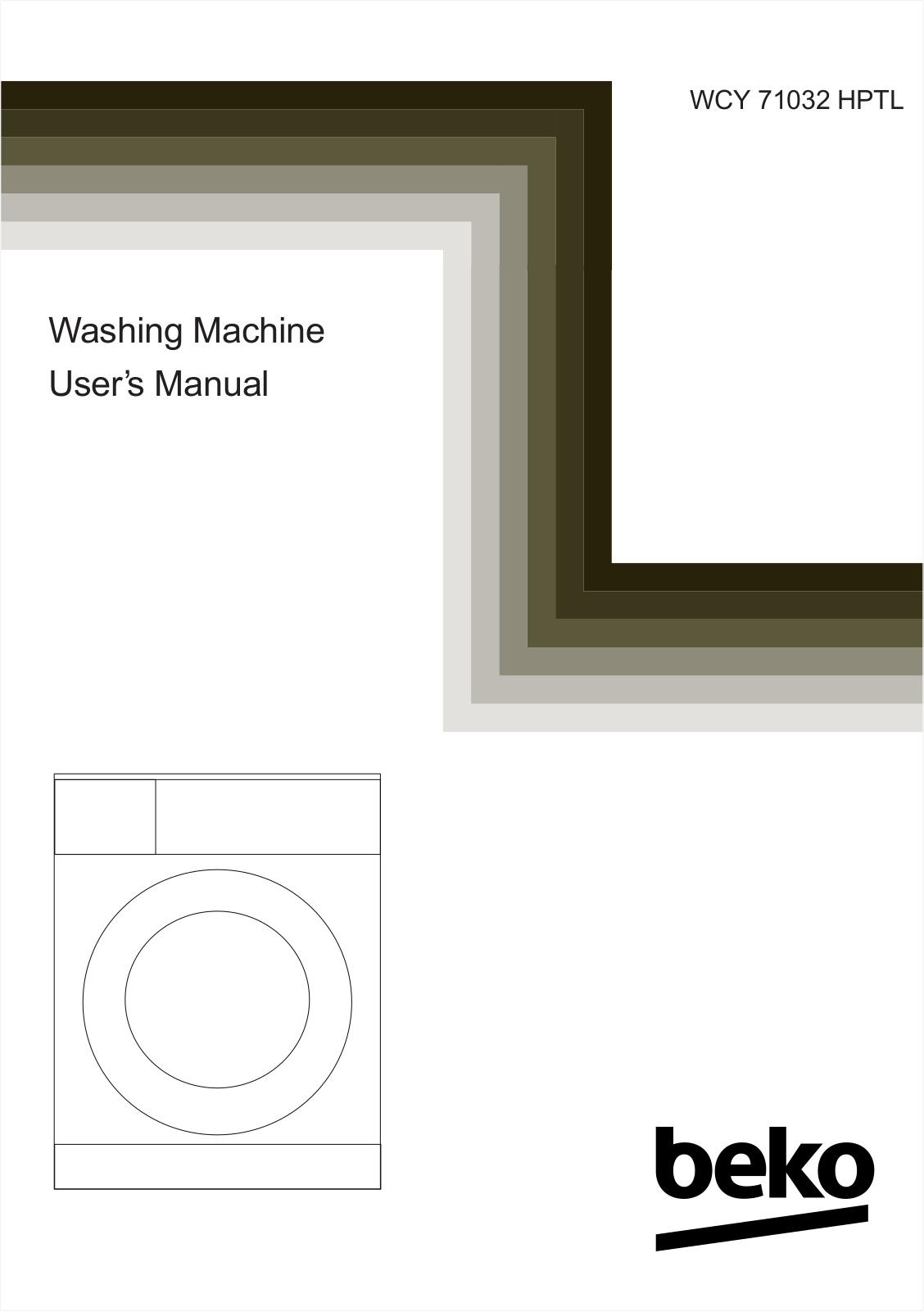 Beko WCY71032HPTL User Manual