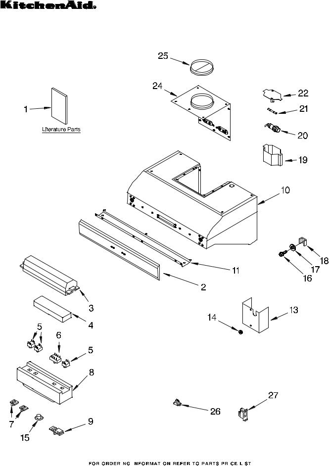 KitchenAid KHTU765RSS2 Parts List