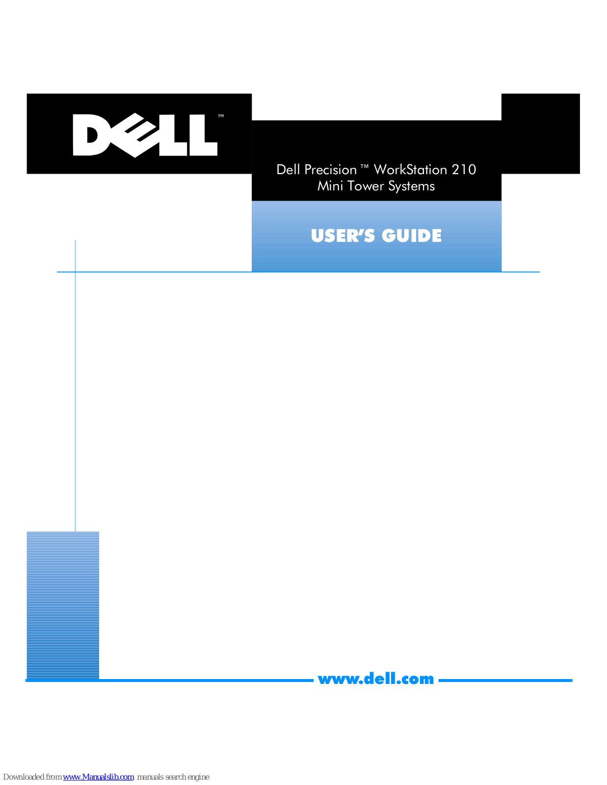 Dell Precision WorkStation 210, Precision 410 User Manual