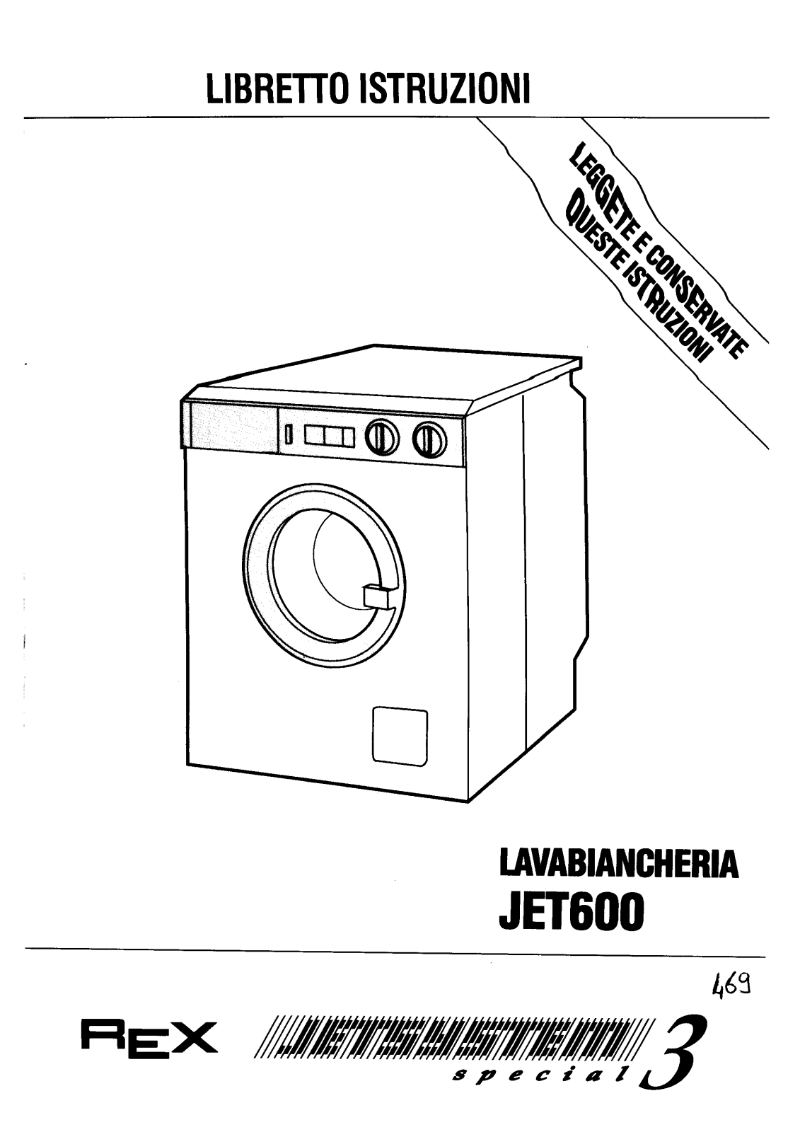 Rex JET600 User Manual