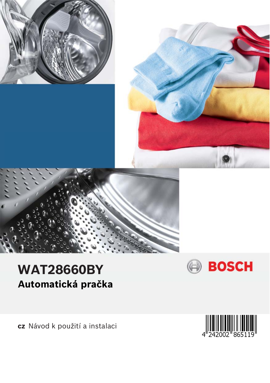 Bosch WAT28660BY User Manual