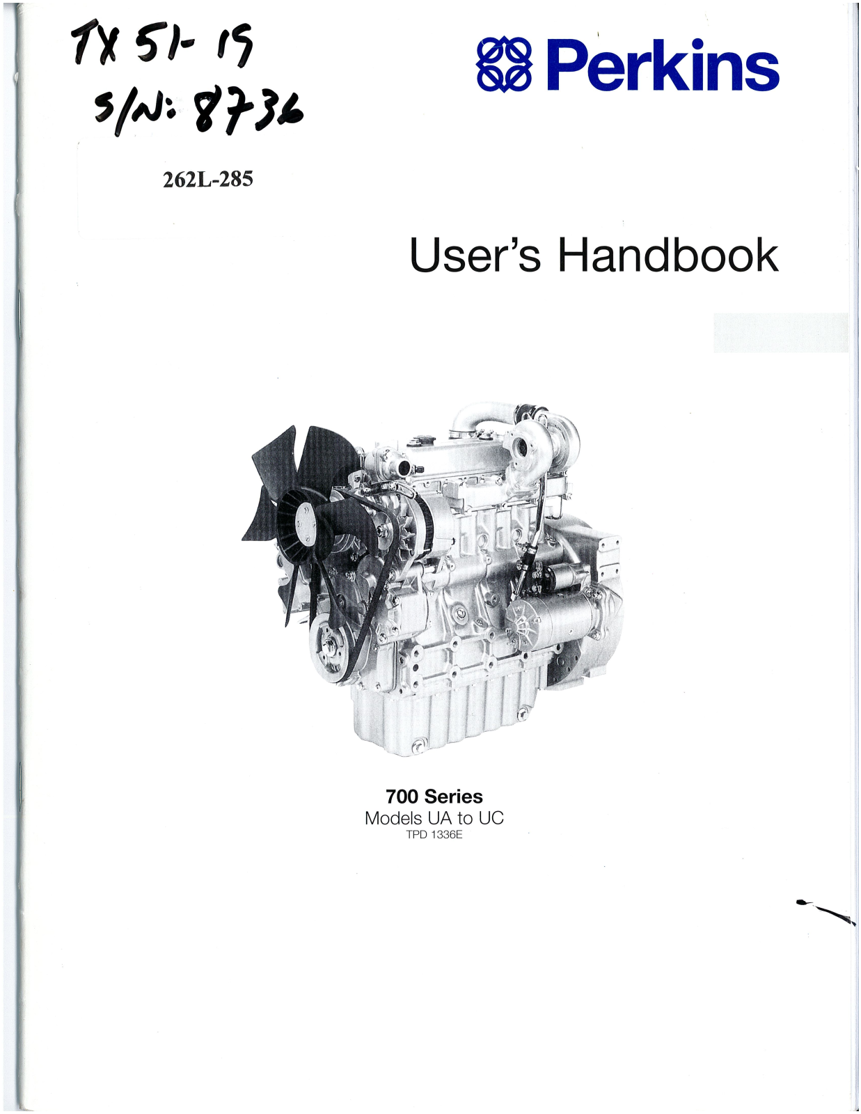 Perkins 700 User Manual - ManualMachine.com