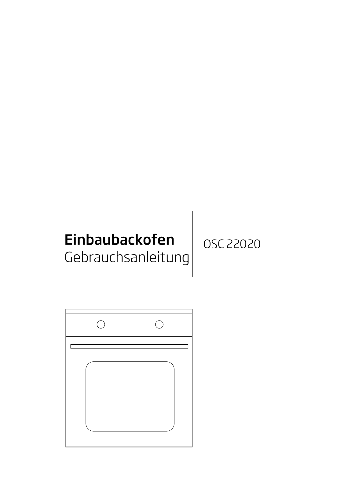 Beko OSC 22020 X User Manual