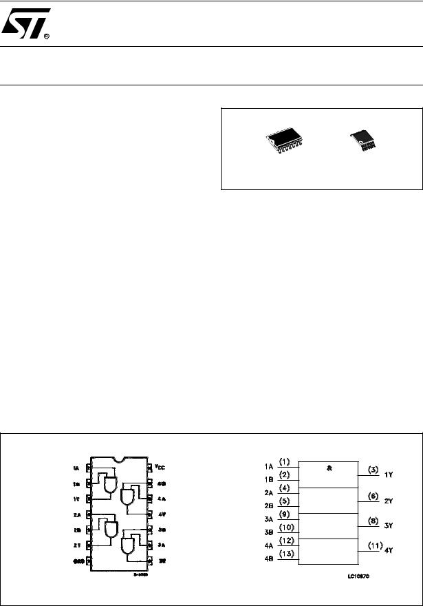 ST 74VHCT08A User Manual