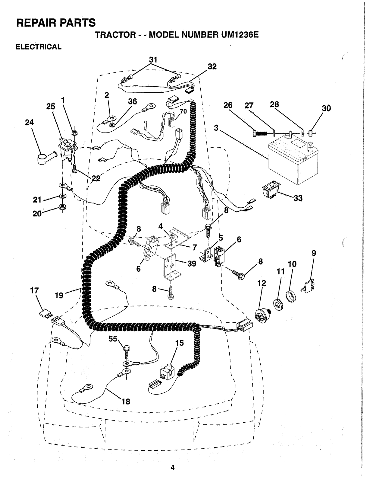 AYP UM1236E User Manual