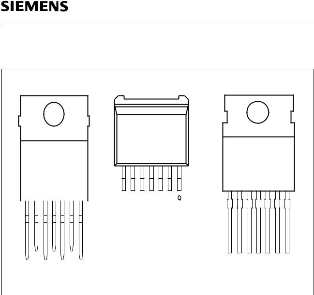 Siemens TLE4267, TLE4267S, TLE4267G Datasheet