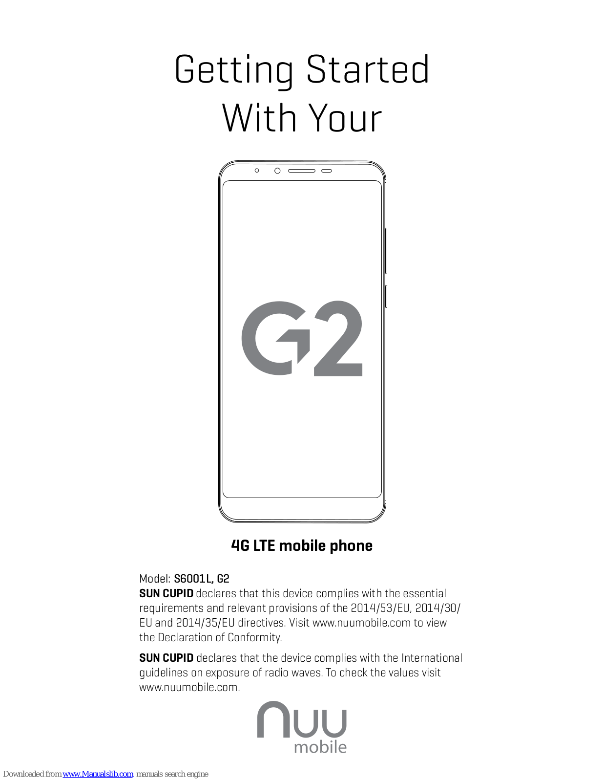 NUU Mobile G2 Getting Started - ManualMachine.com